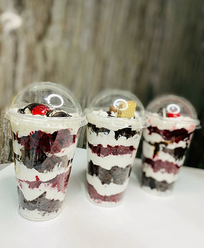 Assorted doughnuts and desserts